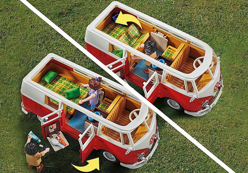 Volkswagen T1 Camping Bus de Playmobil